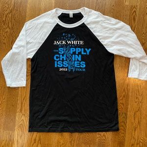 Jack White 2022 Tour Baseball Shirt